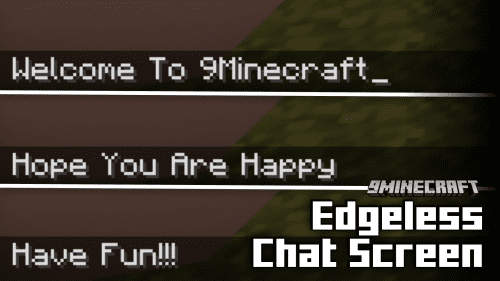 Edgeless Chat Screen Mod (1.21.1, 1.20.1) Thumbnail