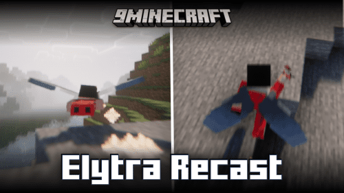 Elytra Recast Mod (1.20.4, 1.20.1) – Flight Continuity Upon Landing Thumbnail