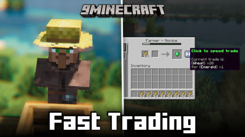 Fast Trading Mod (1.21.1, 1.20.1) – Adds A Quick Trading Button Thumbnail