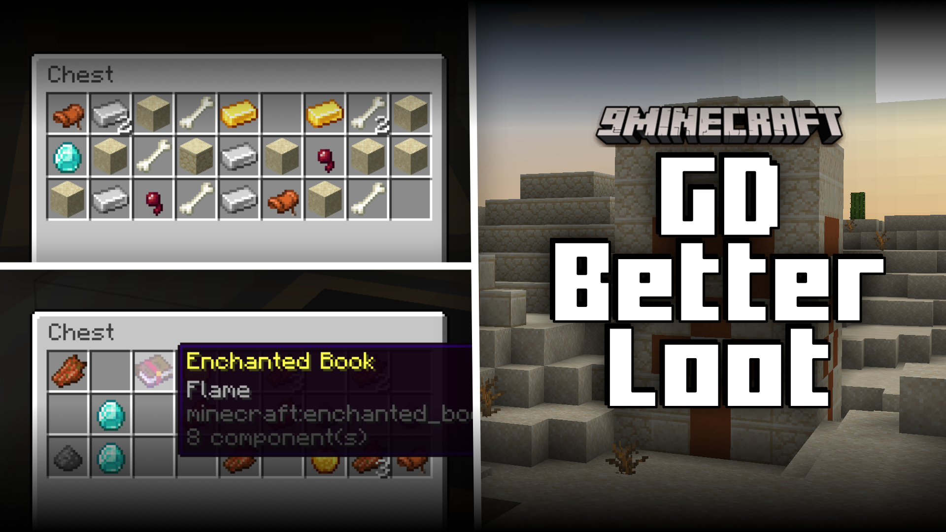 GD Better Loot Mod (1.21.1, 1.20.6) - Improved Treasure Chest Loot 1