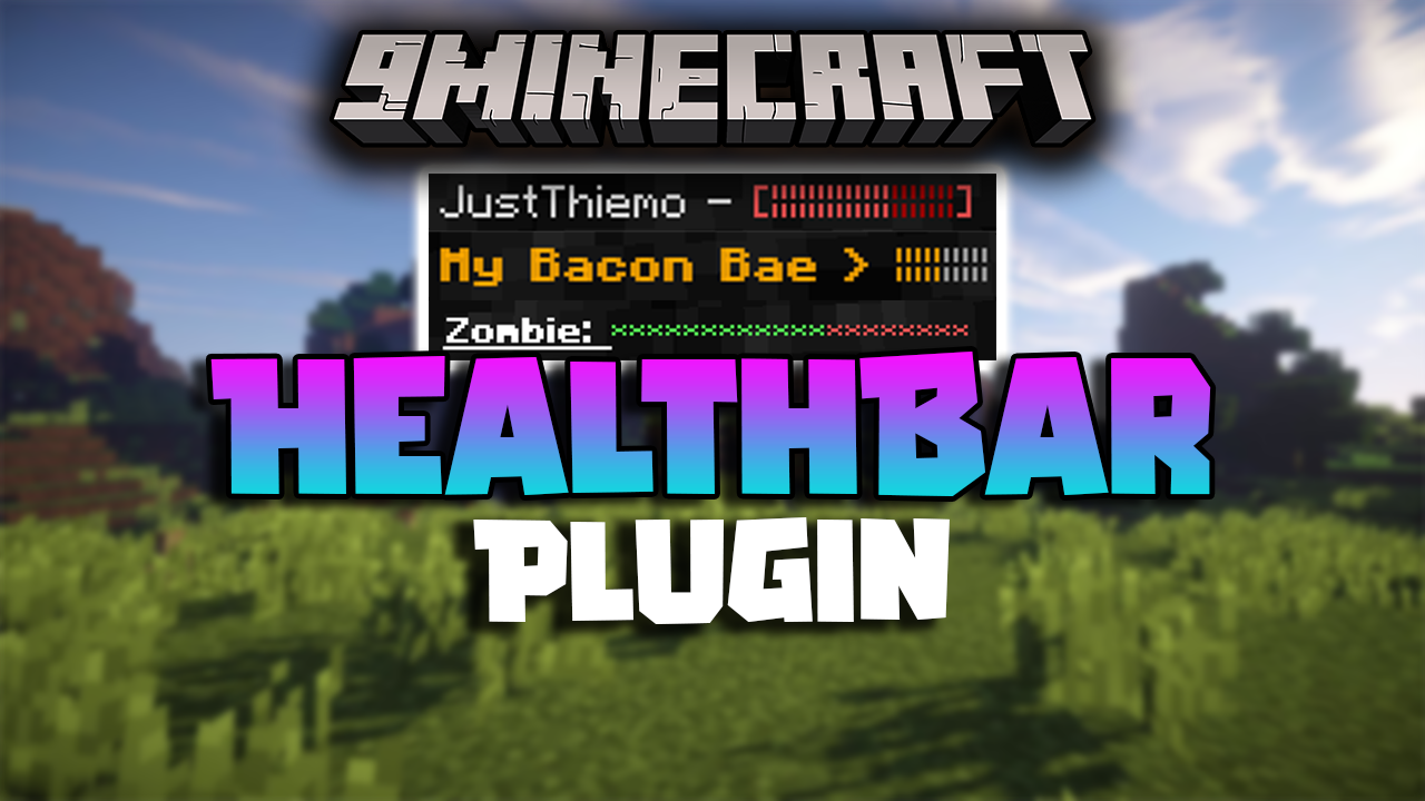 HealthBar Plugin (1.8.9) - Show The Damaged Entity Their Health In An ActionBar 1