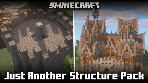 Just Another Structure Pack Mod (1.21.1, 1.20.1) – More Structures Thumbnail