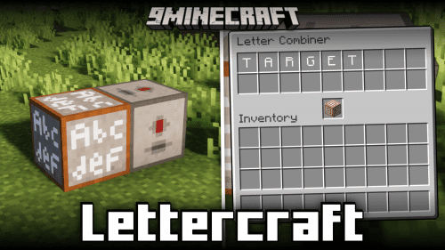 Lettercraft Mod (1.21.1, 1.20.1) – Create Blocks Using Letters Thumbnail