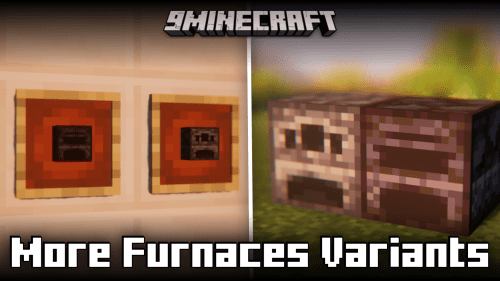 More Furnaces Variants Mod (1.21.1, 1.20.1) – Deepslate & Blackstone Furnaces Thumbnail