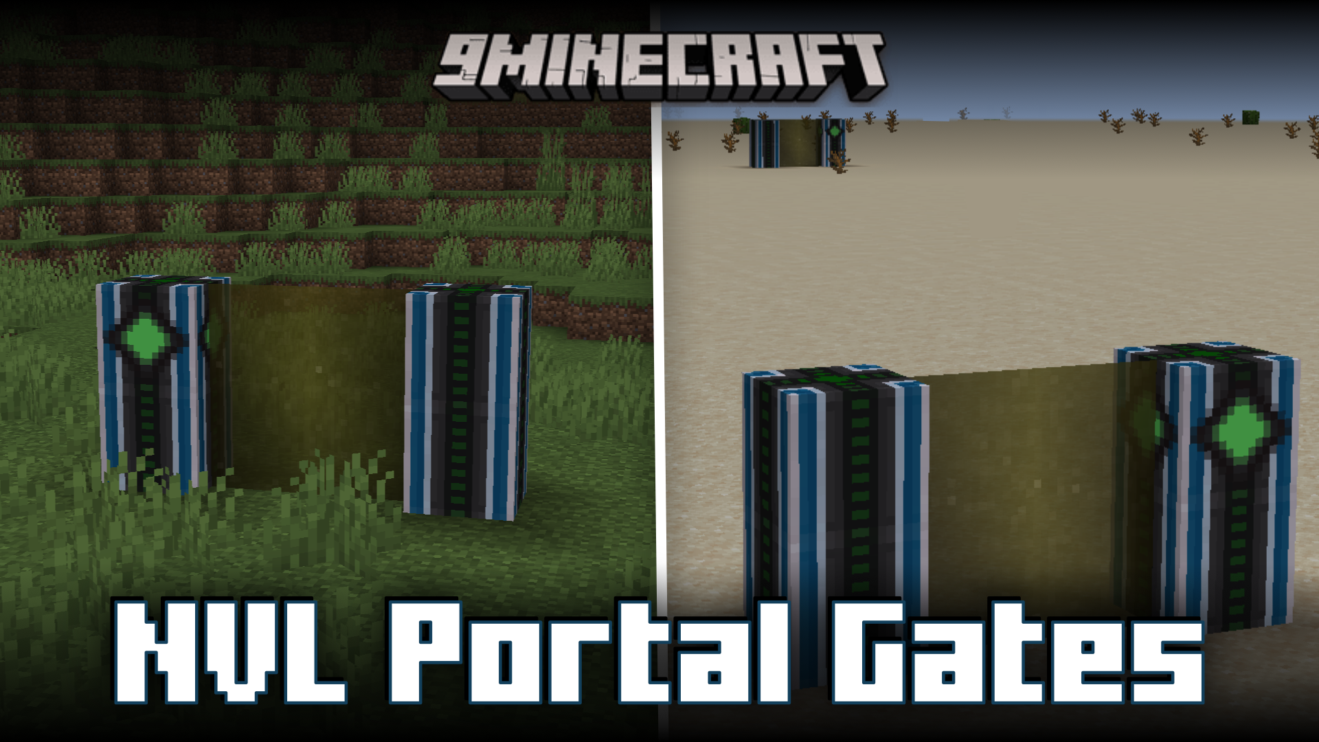 NVL Portal Gates Mod (1.21.1, 1.20.1) - Custom Portals 1