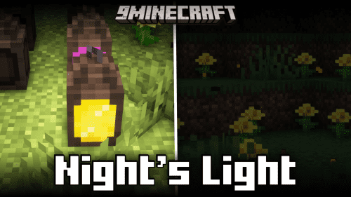Night’s Light Mod (1.20.1, 1.19.4) – Fireflies & Lamps Thumbnail