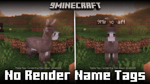 No Render Name Tags Mod (1.20.2, 1.20.1) – Keybind To Hide/Unhide Nametags Thumbnail