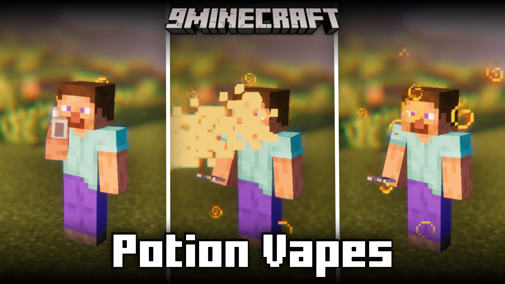 Potion Vapes Mod (1.20.1, 1.19.2) - Smoke Potion Effects 1