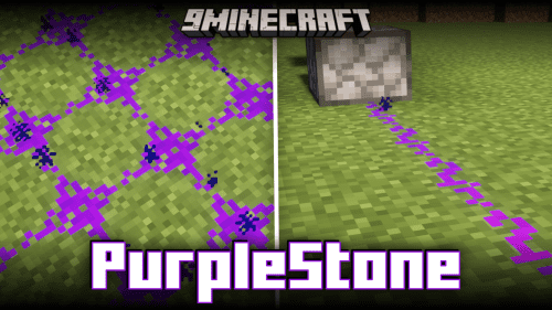 Purple Stone Mod (1.21.1, 1.20.1) – Turns Redstone Dust Purple Thumbnail