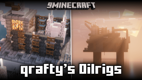 Qrafty Qrafty’s Oilrigs Mod (1.21.1, 1.20.6) – Adds Oilrigs To Oceans Thumbnail