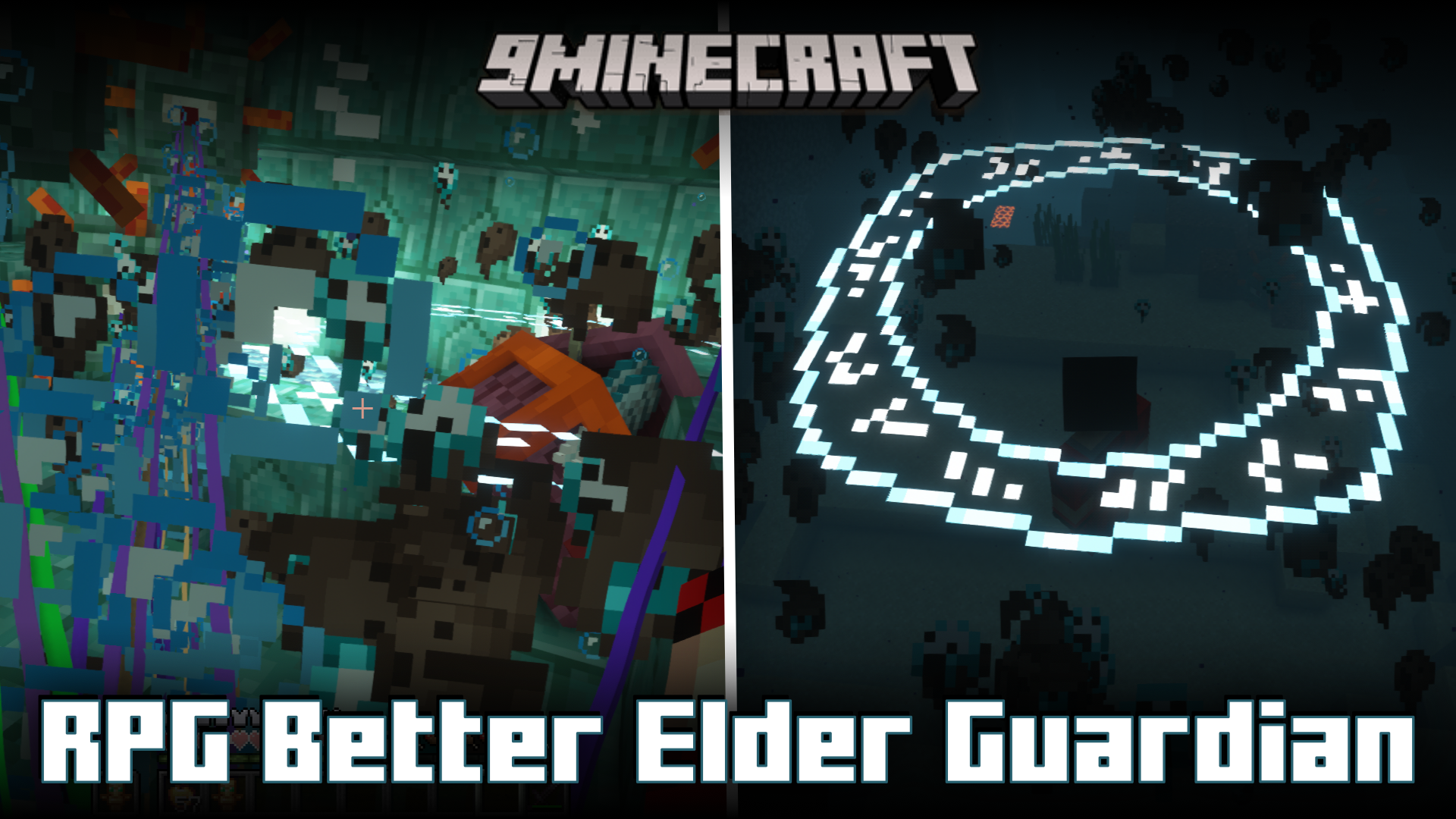 RPG: Better Elder Guardian Mod (1.20.1, 1.19.4) - Powerful Elder Guardian & More! 1