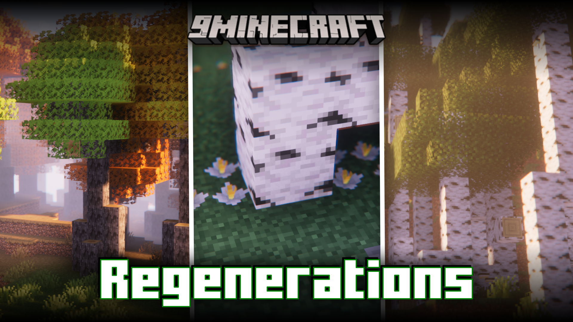 Regenerations? Mod (1.20.1, 1.19.4) - Revamped Biomes & Biome Features 1