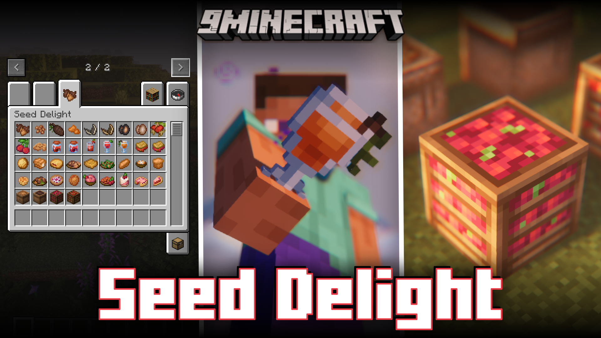 Seed Delight Mod (1.20.1, 1.19.2) - Farmer’s Delight Extension 1