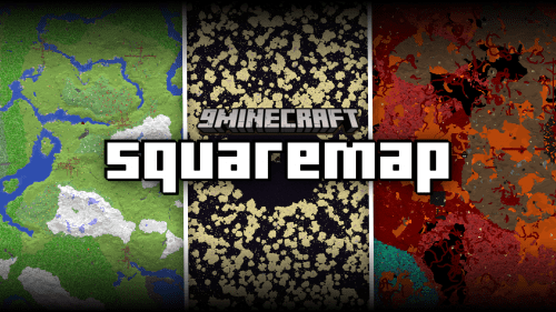 Squaremap Mod (1.21.1, 1.20.1) – World Map Viewer Thumbnail