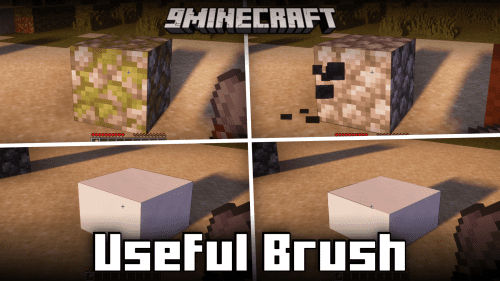 Useful Brush Mod (1.21.1, 1.20.1) – More Functionality For Brushes Thumbnail