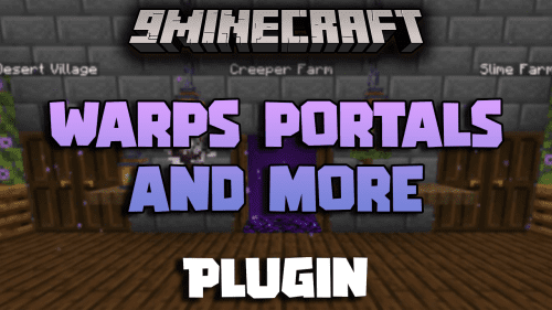 Warps, Portals and more! Plugin (1.20.6, 1.20.1) – The Best And Easiest Way To Deal With Warps Thumbnail