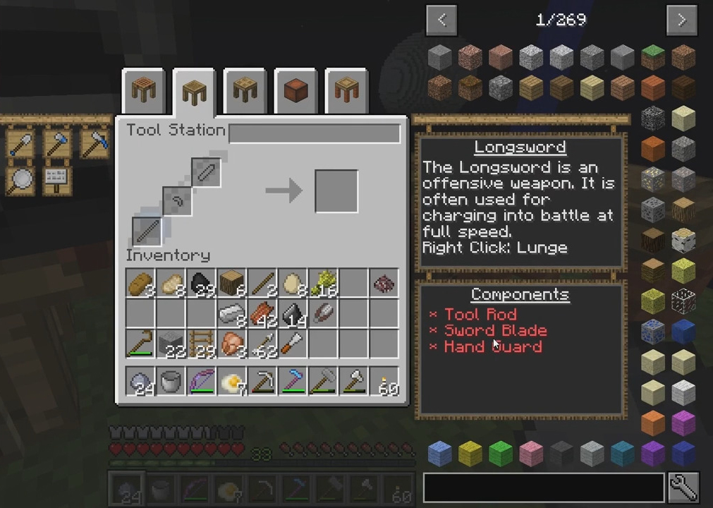 Tinker's Delight Mod (1.16.5) - New Weapons, Materials, Traits 3