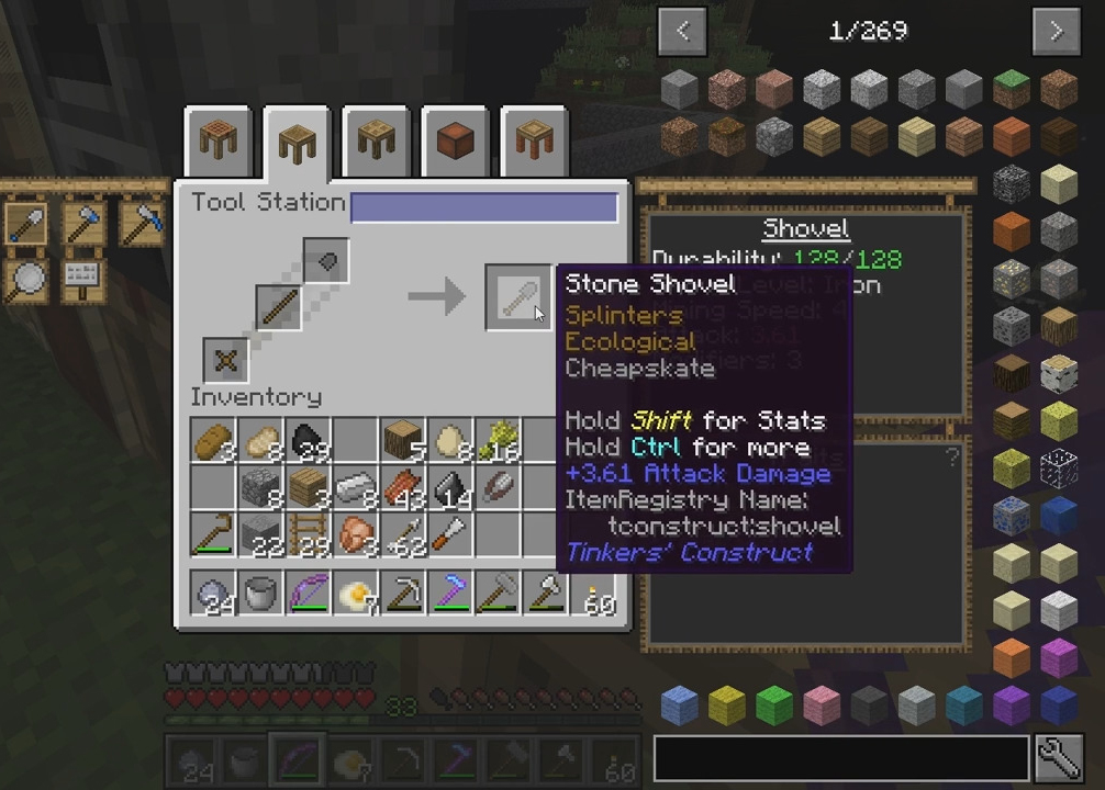 Tinker's Delight Mod (1.16.5) - New Weapons, Materials, Traits 6