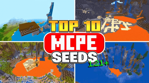 Top 10 Broken Seeds For Minecraft (1.21.1, 1.21) – Bedrock Edition Thumbnail