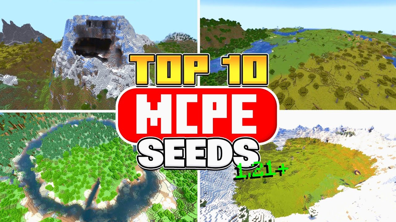 Top 10 Building Seeds For Minecraft (1.21.1, 1.21) - Bedrock Edition 1