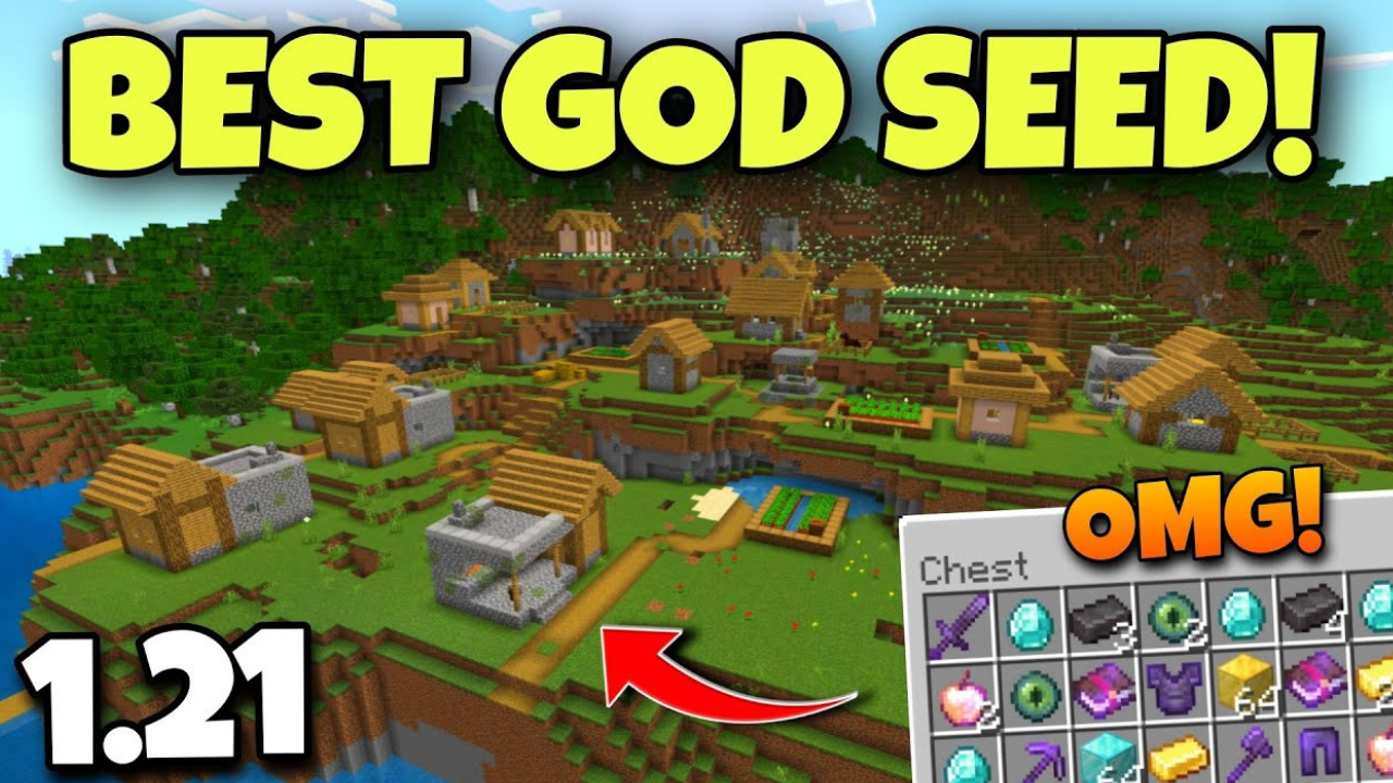 Top 3 God Seeds For Minecraft (1.21.1, 1.21) - Bedrock Edition 1