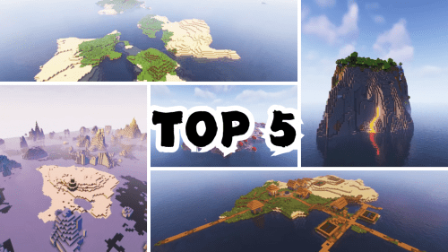 5 Best New Minecraft Seeds (1.21.1, 1.21) – Java/Bedrock Edition Thumbnail