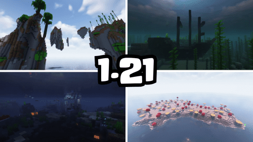 Top 5 New Survival Minecraft Seeds (1.21.1, 1.21) – Java/Bedrock Edition Thumbnail