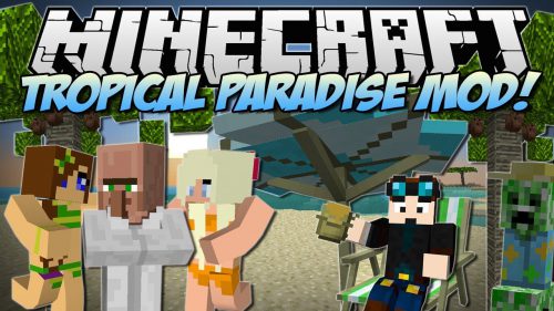 Tropicraft Mod (1.21.1, 1.20.1) – Tropical Paradise, Let’s Go On Holidays Thumbnail