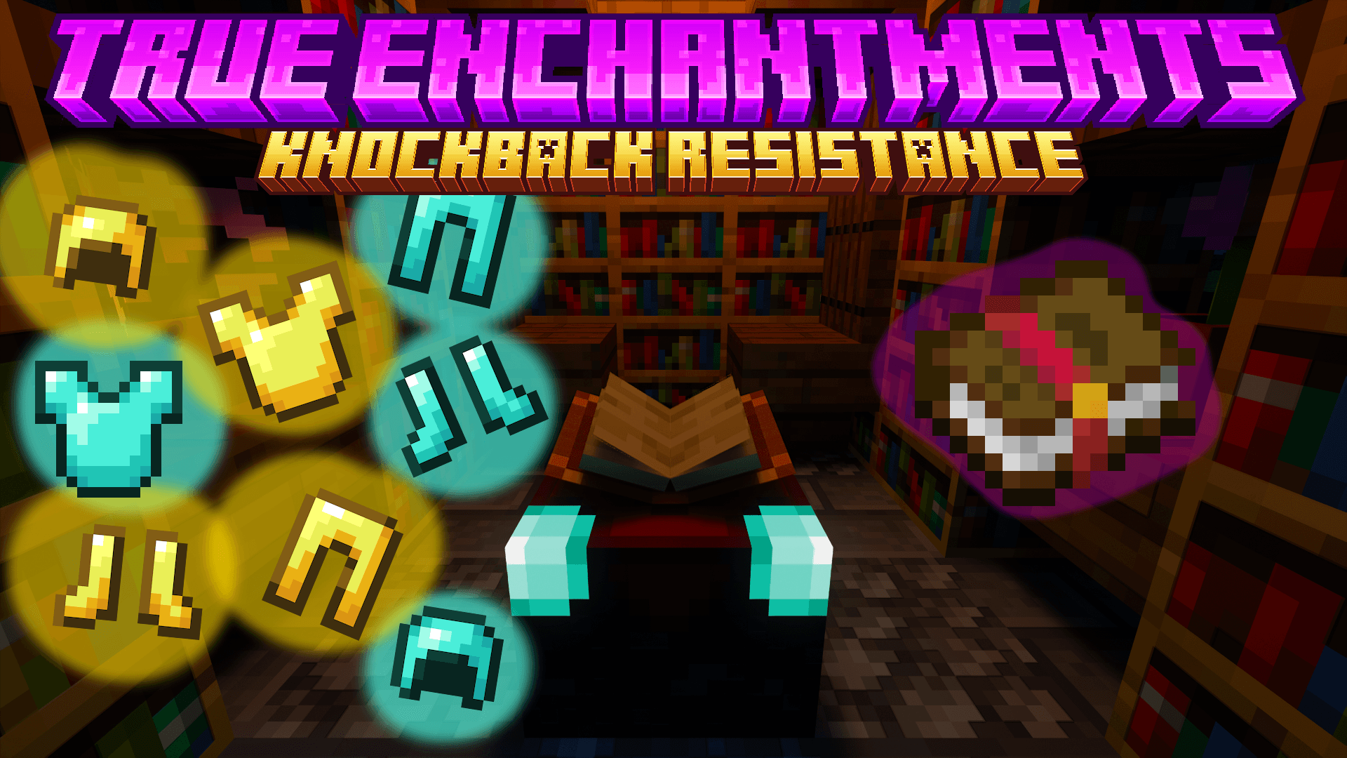 True Enchantments + Addon (1.21) - MCPE/Bedrock Mod 2