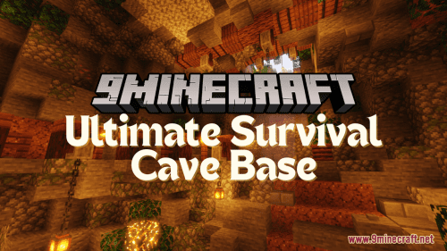 Ultimate Survival Cave Base Map (1.21.1, 1.20.1) – Good Place To Start Thumbnail