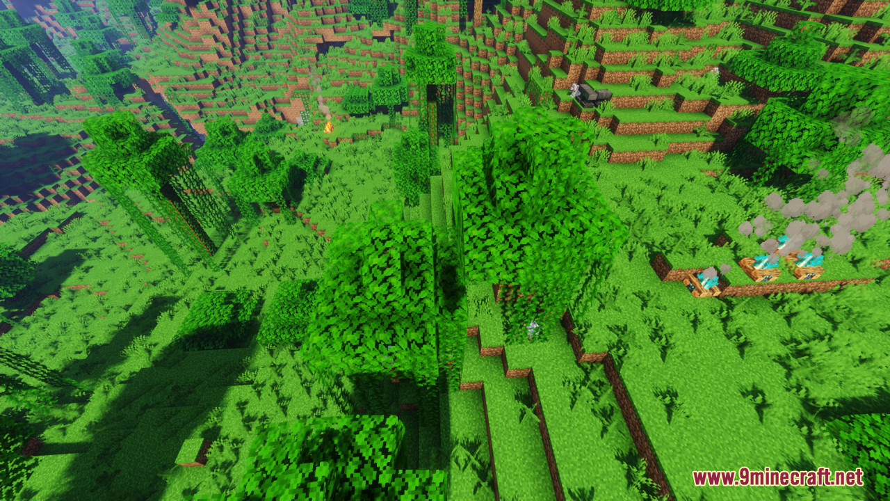 Vanilla Leaves Resource Pack (1.21.1, 1.20.1) - Texture Pack 4