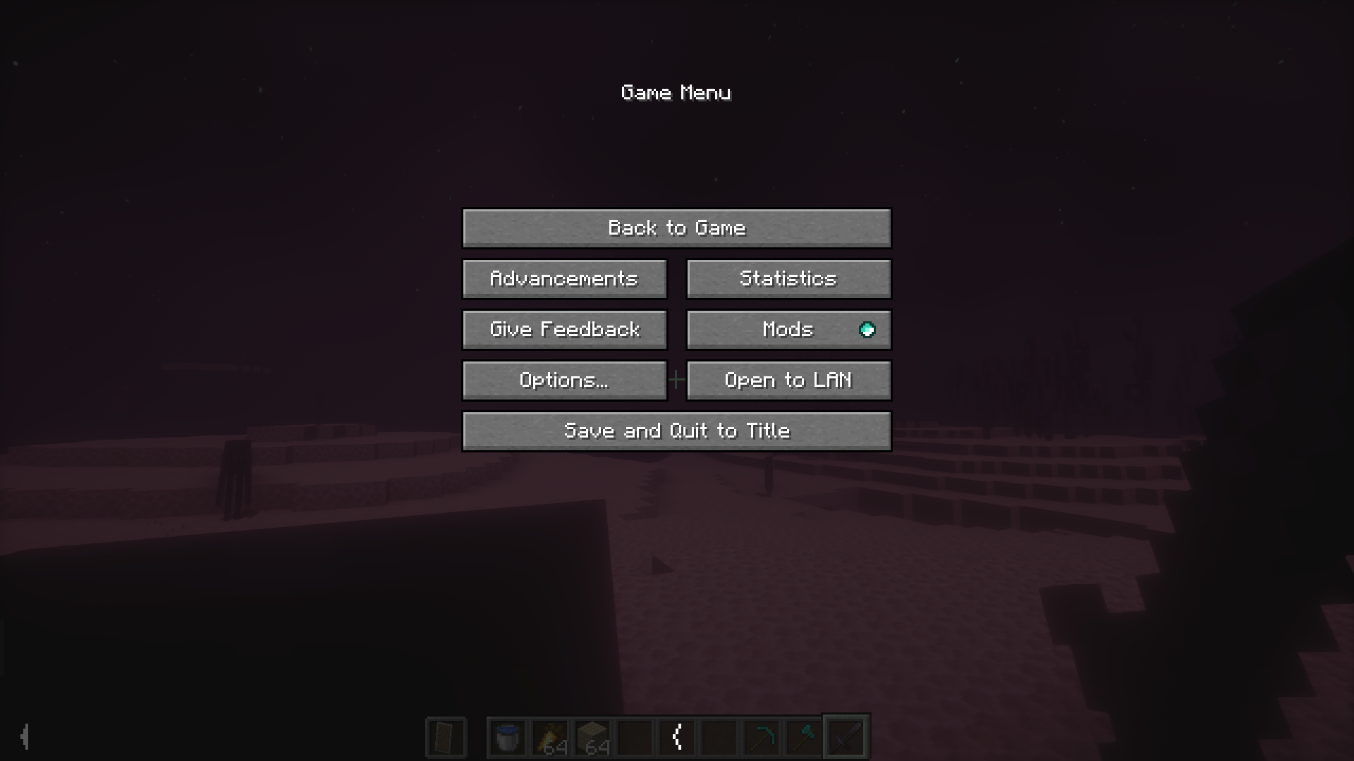 Verticality Mod (1.20.4, 1.20.1) - Customizable Hotbar Placement 3