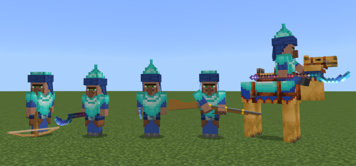 Villager Soldier 2 Faction Warfare Addon (1.21) - MCPE/Bedrock Mod 10