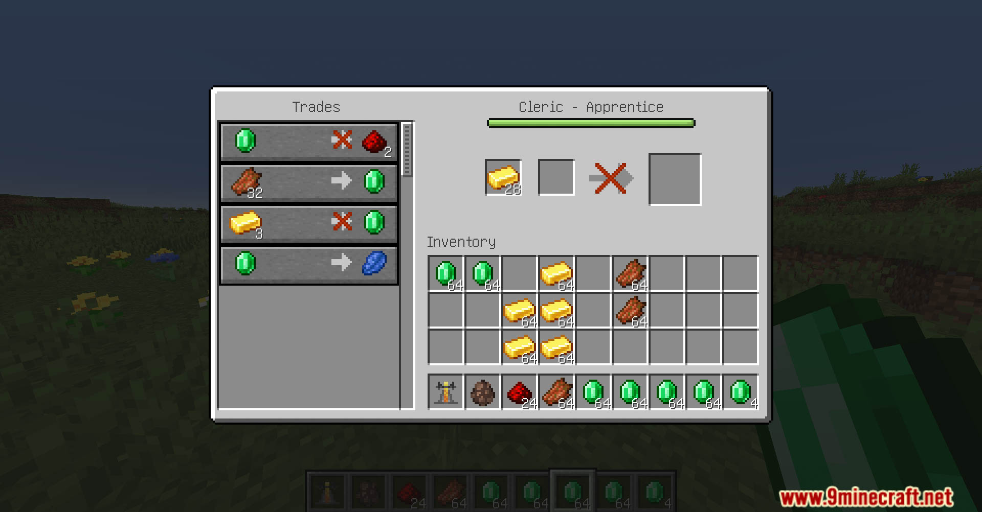 Villagers Buy Ender Pearls (Cleric) Data Pack (1.21.1, 1.21) - Expanding Trade Opportunities 5