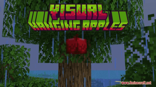 Visual Hanging Apples Resource Pack (1.21.1, 1.20.1) – Texture Pack Thumbnail