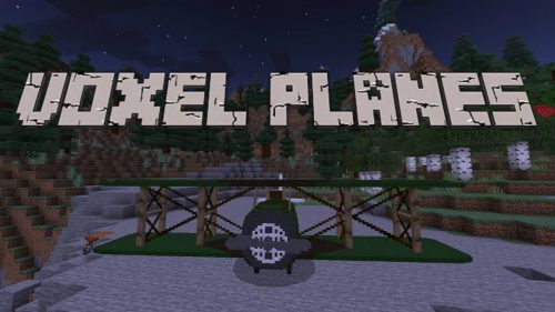 Voxel Planes Addon (1.21) – MCPE/Bedrock Mod Thumbnail