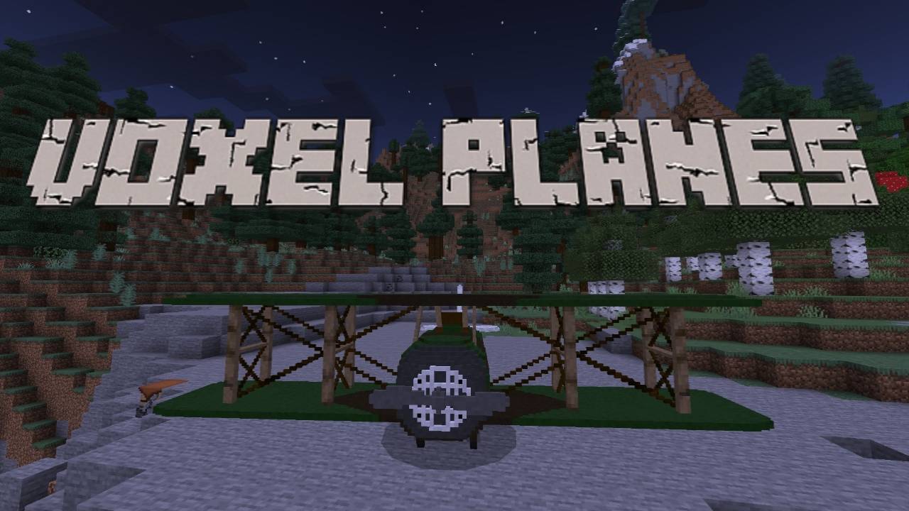 Voxel Planes Addon (1.21) - MCPE/Bedrock Mod 1