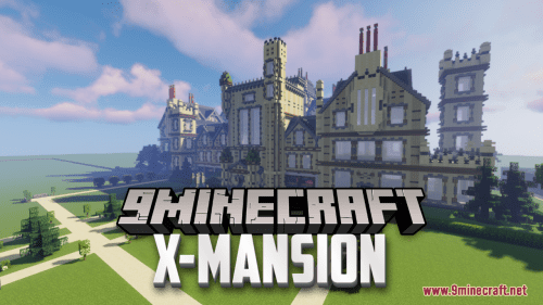 X-Mansion Map (1.21.1, 1.20.1) – Xavier’s School for Gifted Youngsters Thumbnail