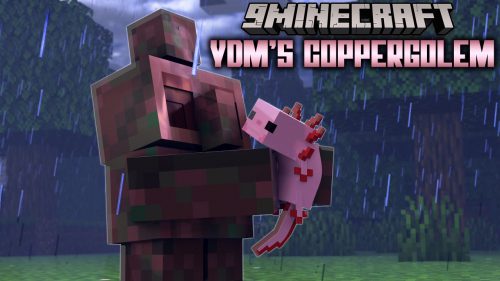 YDM’s CopperGolem Mod (1.20.1, 1.19.2) – Winner in The Minecon Live 2021 Mob Vote Thumbnail