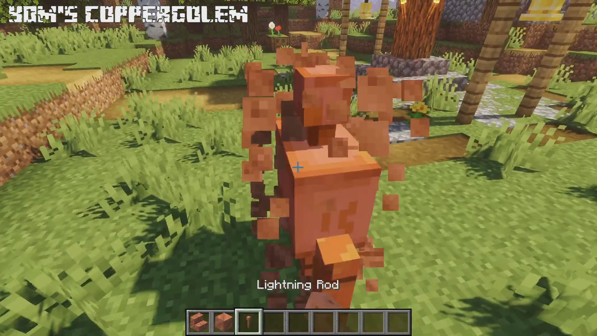 YDM's CopperGolem Mod (1.20.1, 1.19.2) - Winner in The Minecon Live 2021 Mob Vote 5