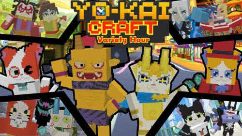 Yo-kai Craft Addon (1.21) – MCPE/Bedrock Mod Thumbnail