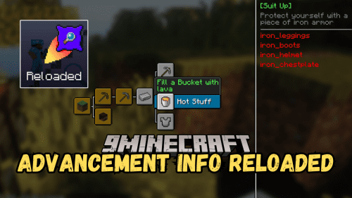 Advancement Info Reloaded Mod (1.21.1) – Enhances the Advancements Info UI Thumbnail