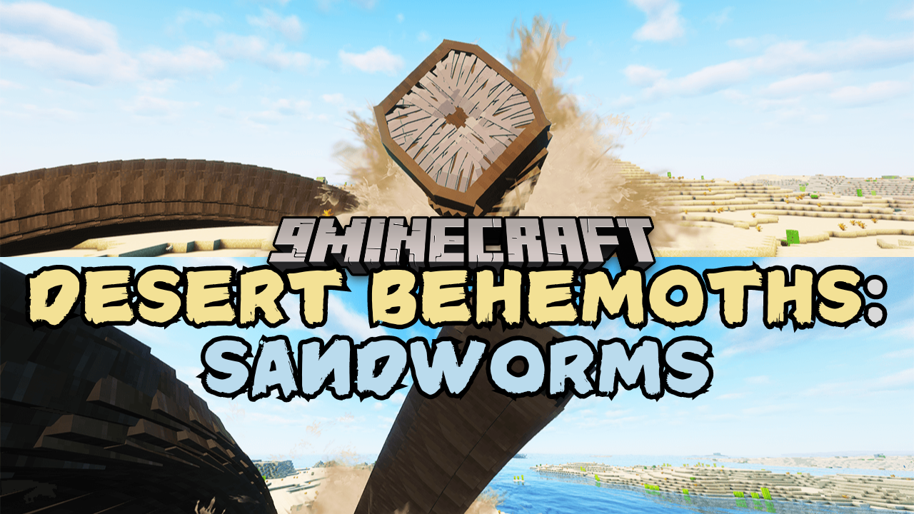 Desert Behemoths: Sandworms Mod (1.20.1) - Giant Creatures 1