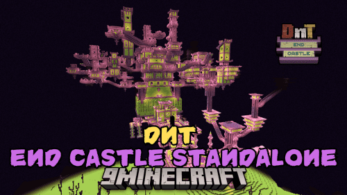 DnT End Castle Standalone Mod (1.21.1) – Giant End Castle Thumbnail