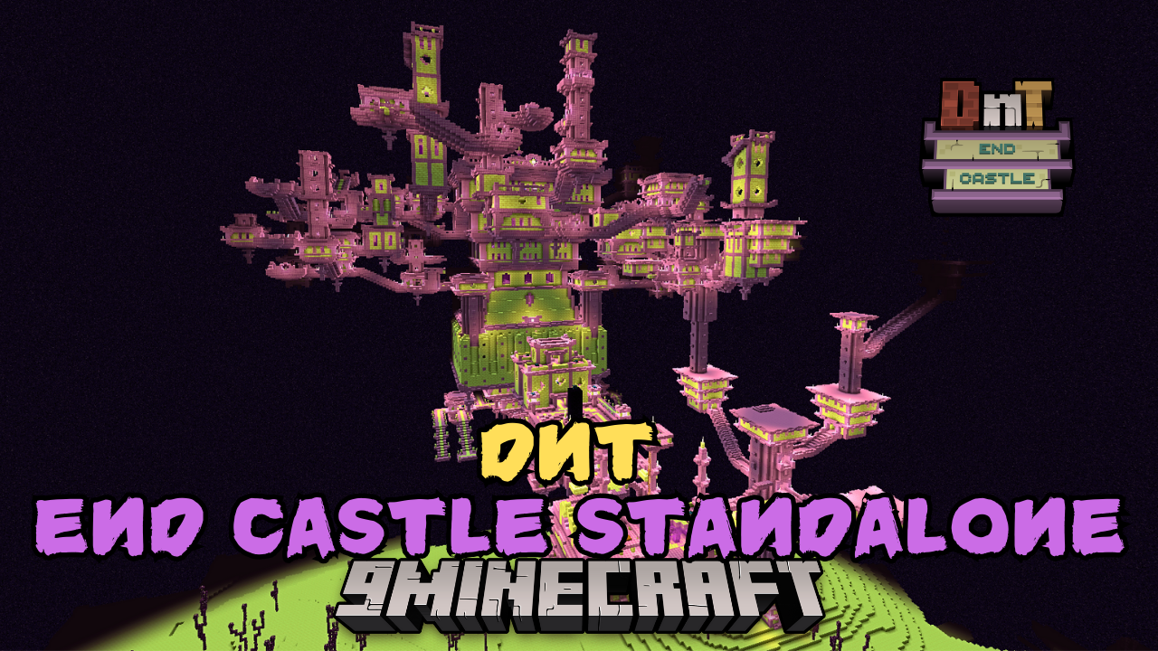 DnT End Castle Standalone Mod (1.21.1) - Giant End Castle 1