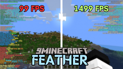 Feather Modpack (1.21.1, 1.20.1) – Lightweight Vanilla Plus Client Thumbnail