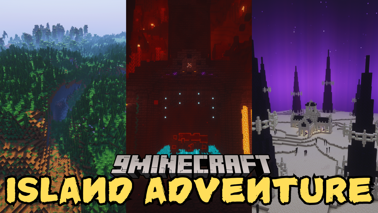 Island Adventure Modpack (1.21.1, 1.20.1) - Island-based World Generation 1