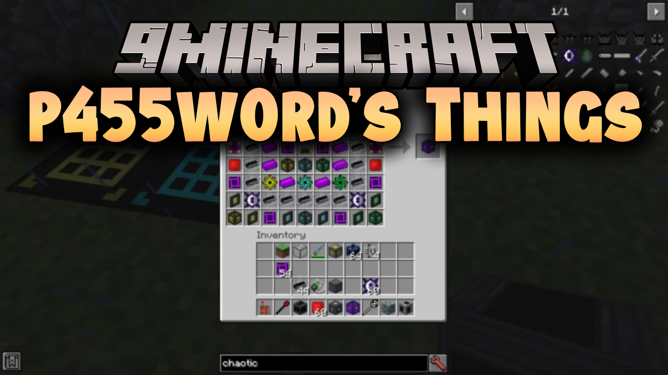 p455w0rd's Things Mod (1.10.2) - Different Kinds of Stuff to Minecraft 1