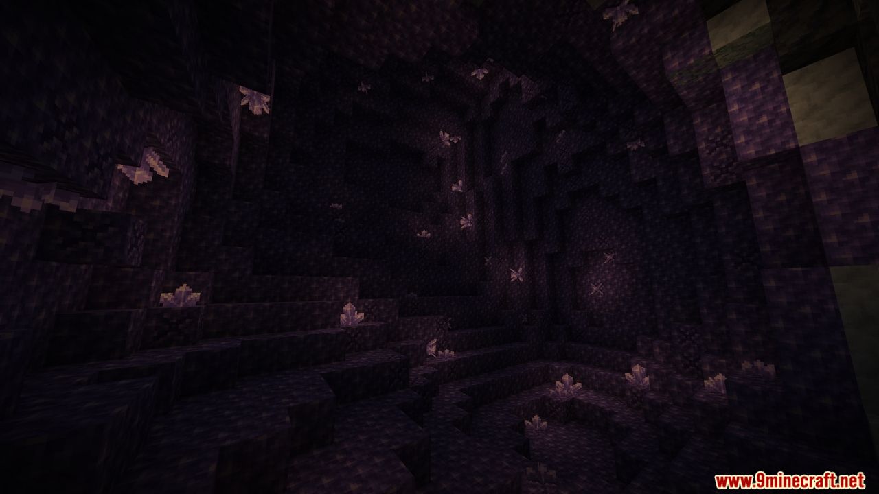 Perlinescent Caves Mod (1.21.1) - Explore Large Cave Biomes 4