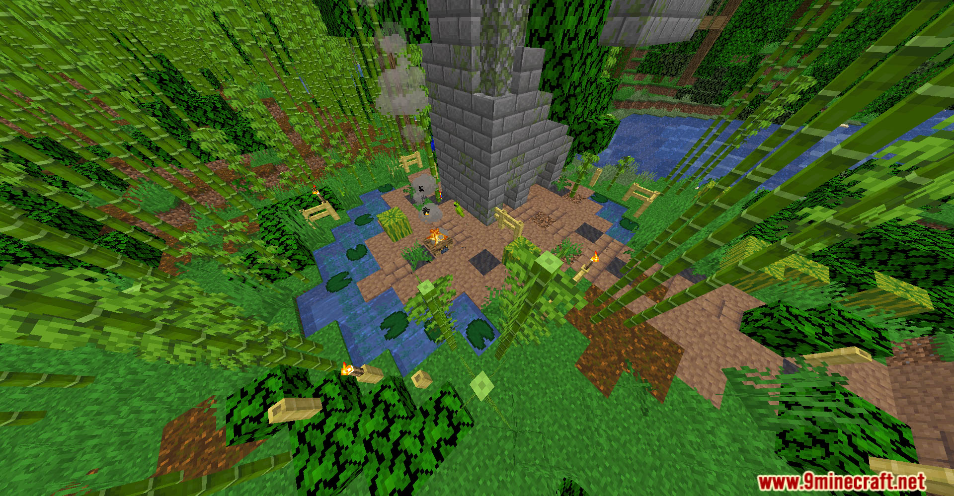 qrafty's Bamboo Villages Data Pack (1.21.1, 1.20.1) - Serenity In The Bamboo Forests 8